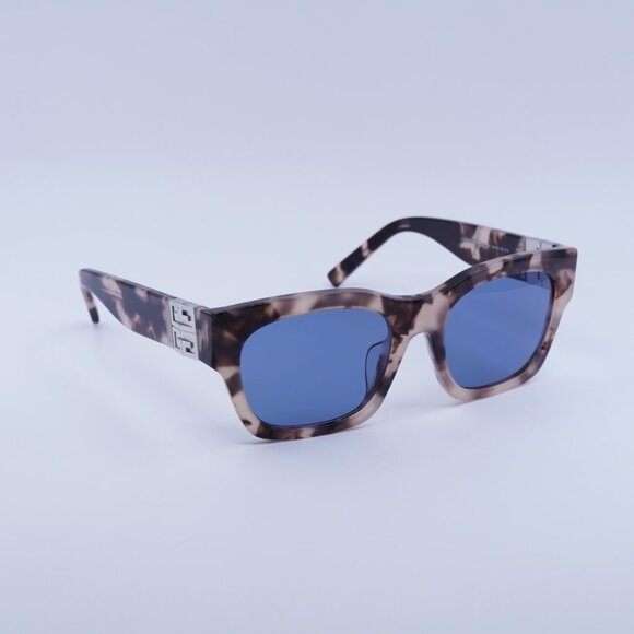 🕶️ New Givenchy GV40072F 55V Sunglasses - Coloured Havana Frame, Blue Lenses - Picture 4 of 9